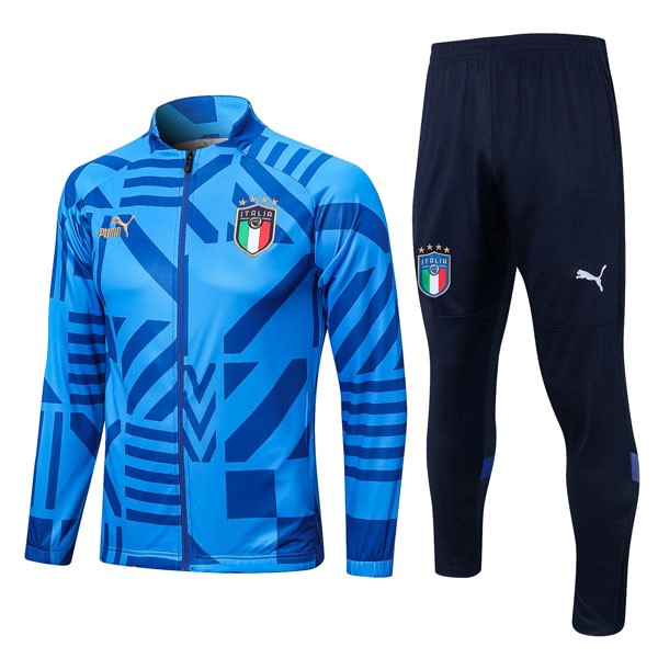 Chandal Italia 2022 2023 Azul Negro